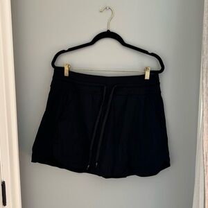 Travis Mathew Moveknit Tie Skort - Black - XL